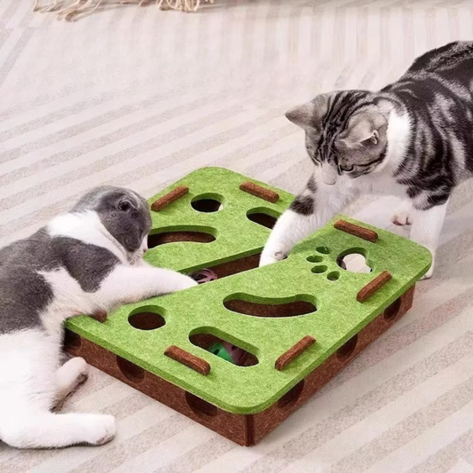 Interactive Felt Puzzle Box Toy