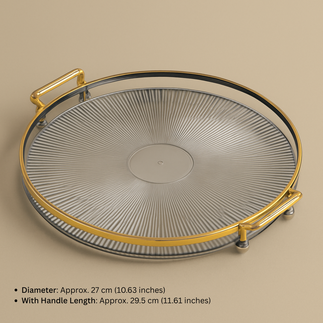 Artful Nordic Serving Tray for Stylish Moments