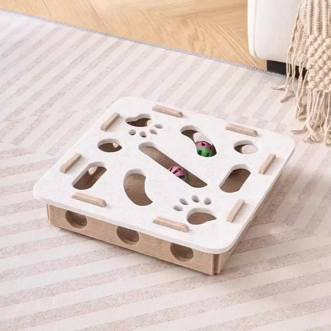 Interactive Felt Puzzle Box Toy