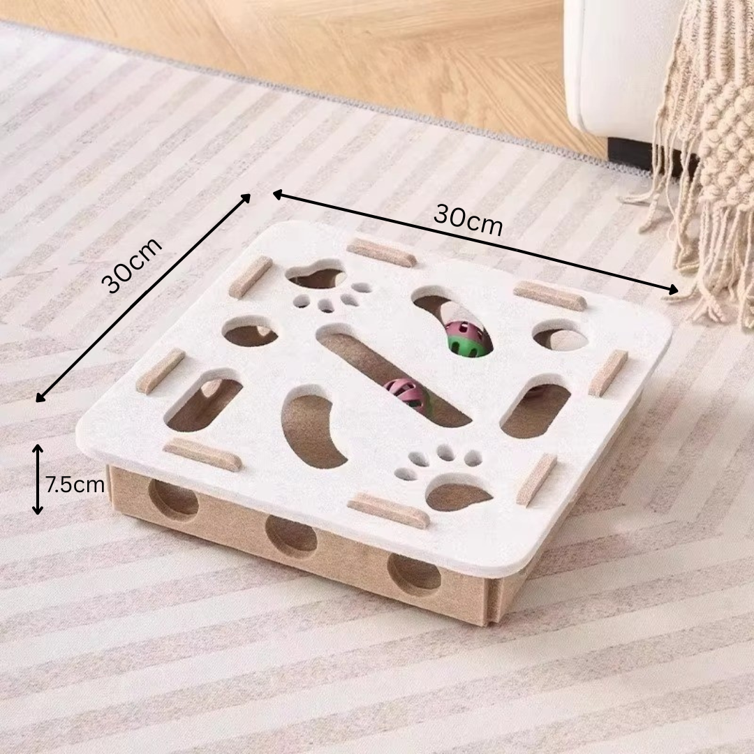 Interactive Felt Puzzle Box Toy
