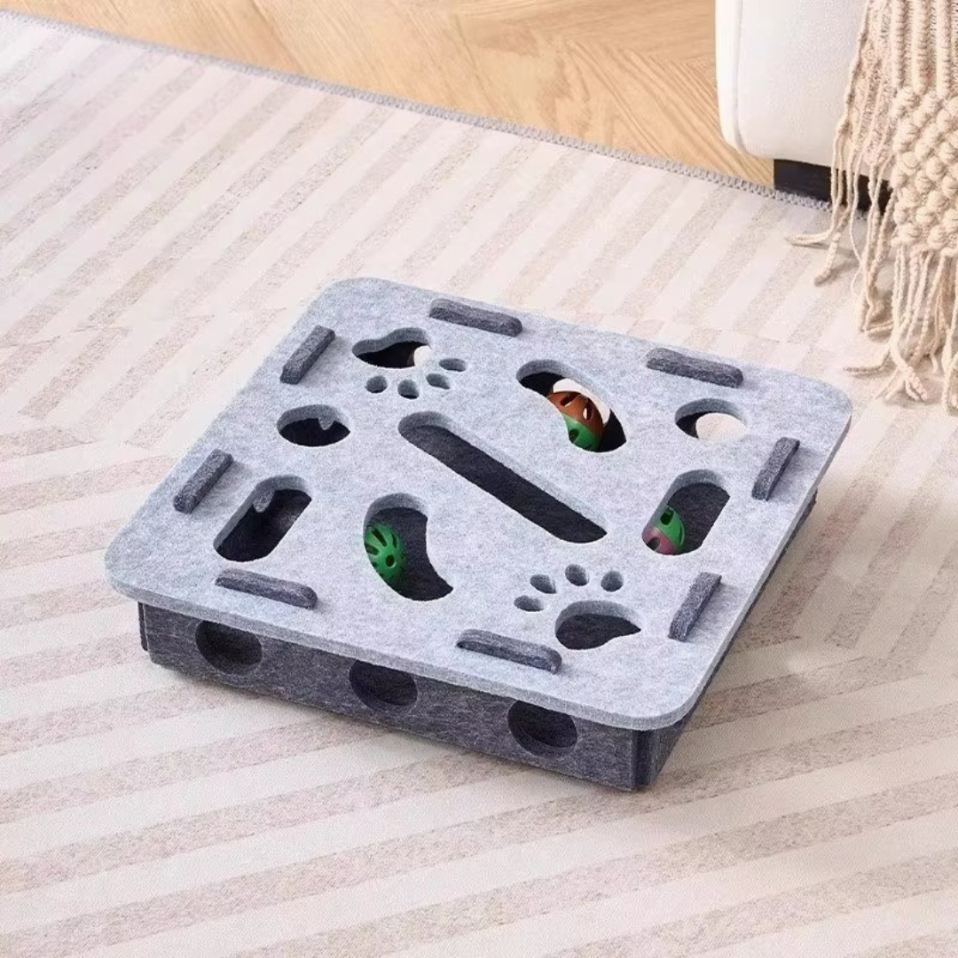 Interactive Felt Puzzle Box Toy
