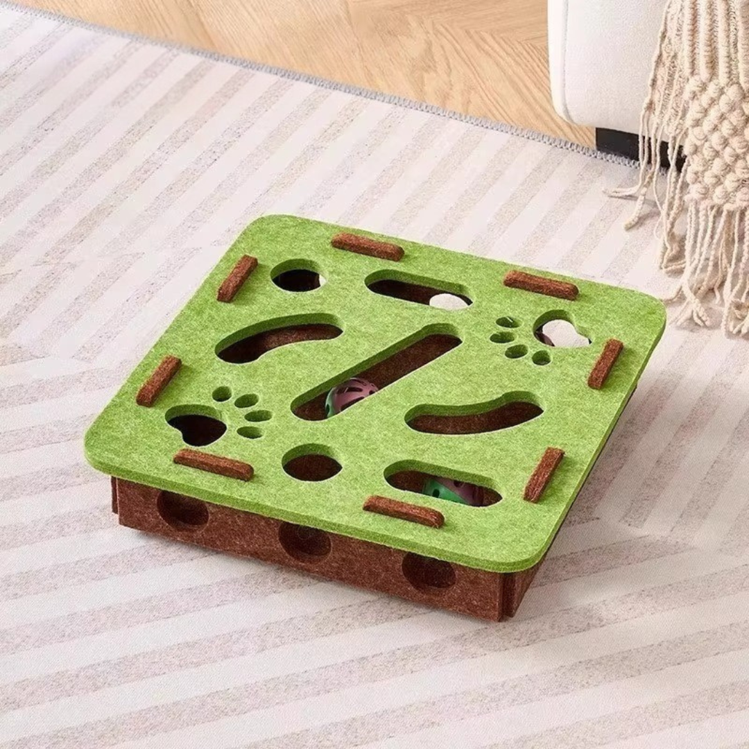 Interactive Felt Puzzle Box Toy