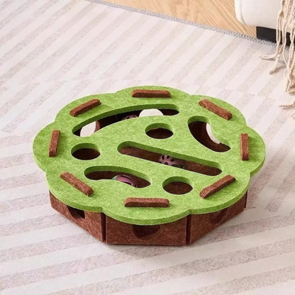 Interactive Felt Puzzle Box Toy