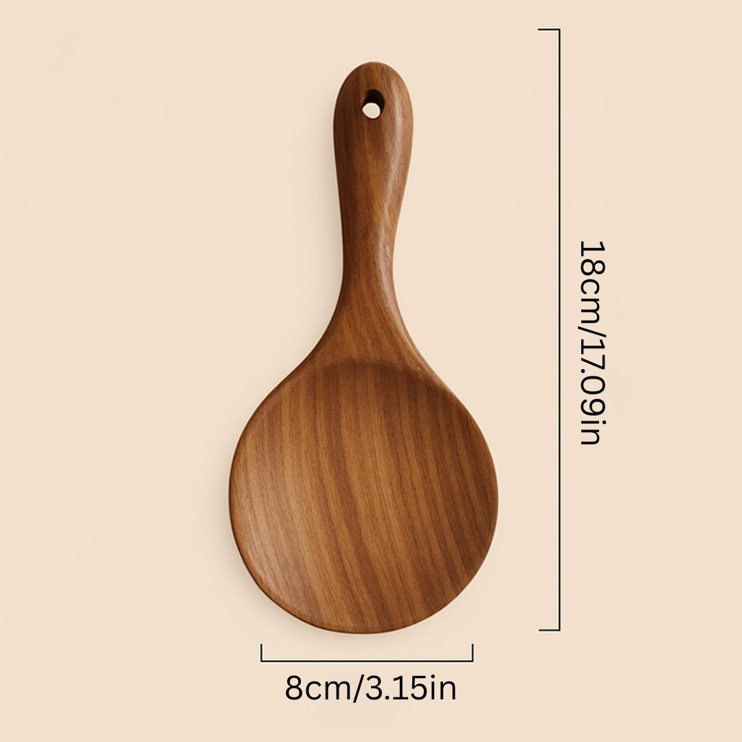 Premium Natural Teak Wood Kitchen Utensil Set