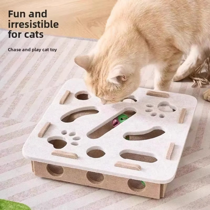 Interactive Felt Puzzle Box Toy