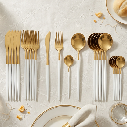 Premium Stainless Steel Cutlery Set for Modern Dining