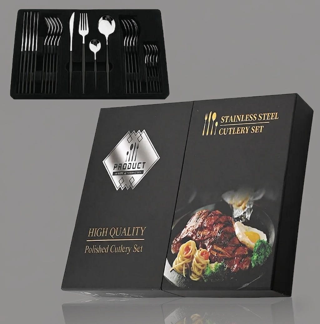 Premium Stainless Steel Cutlery Set for Modern Dining