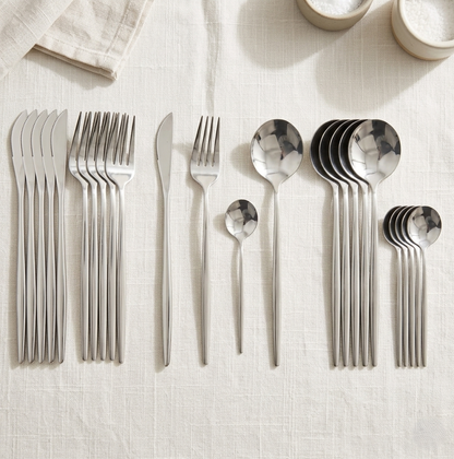 Premium Stainless Steel Cutlery Set for Modern Dining