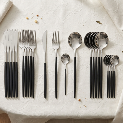 Premium Stainless Steel Cutlery Set for Modern Dining