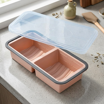 All-In-One Silicone Mold for Creative Cooking