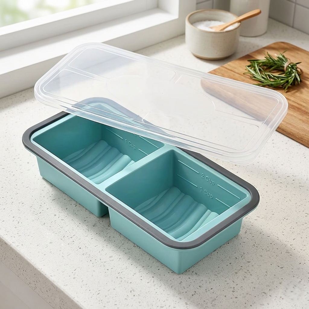 All-In-One Silicone Mold for Creative Cooking