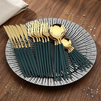 Premium Stainless Steel Cutlery Set for Modern Dining