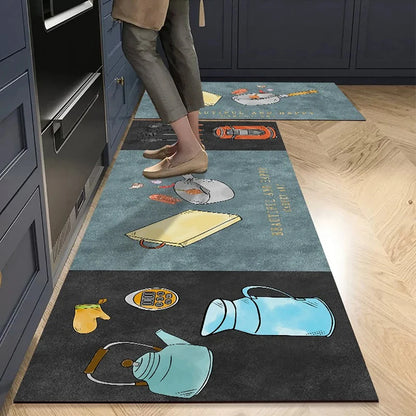 Cozy Non-Slip Kitchen Mat for Daily Comfort