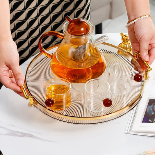 Artful Nordic Serving Tray for Stylish Moments