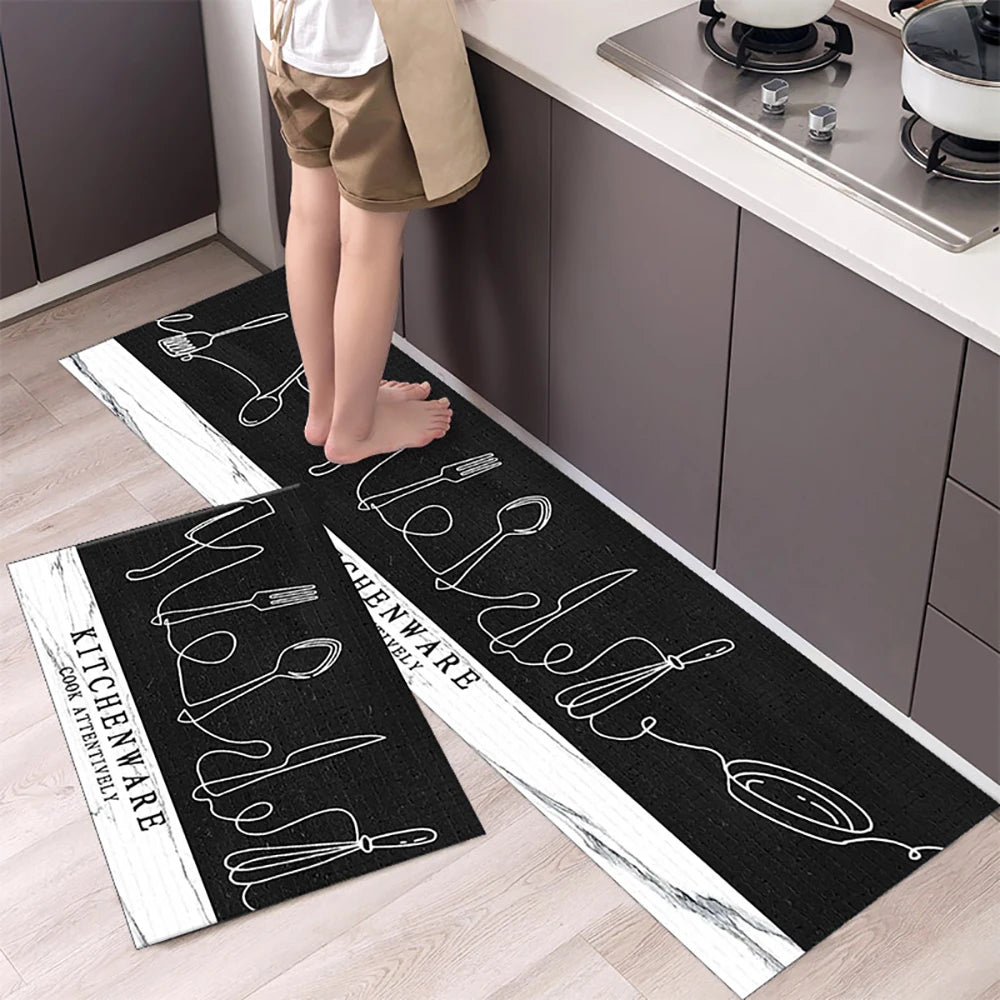Cozy Non-Slip Kitchen Mat for Daily Comfort