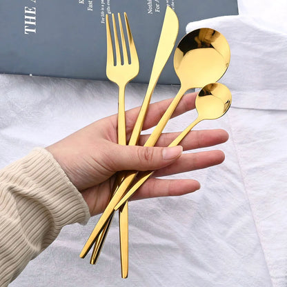 Premium Stainless Steel Cutlery Set for Modern Dining
