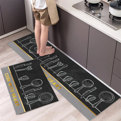 Cozy Non-Slip Kitchen Mat for Daily Comfort