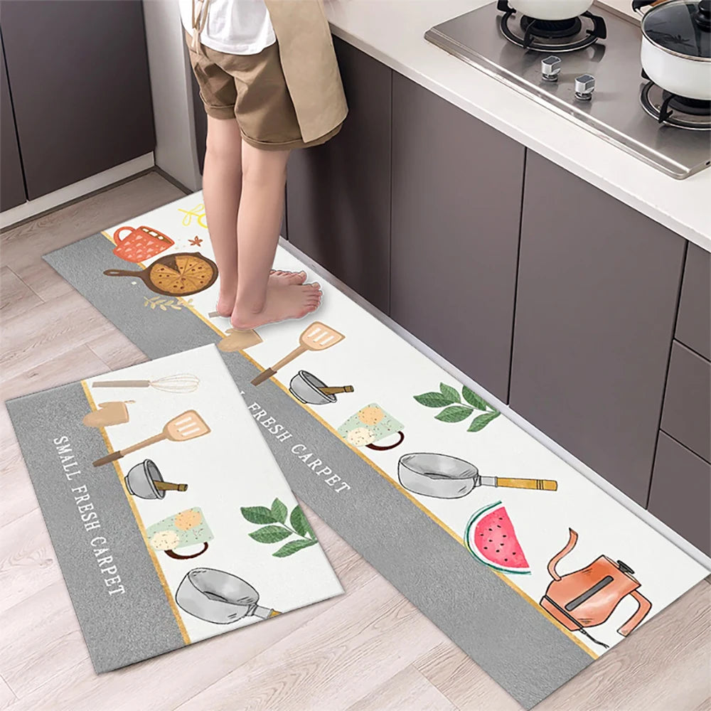 Cozy Non-Slip Kitchen Mat for Daily Comfort