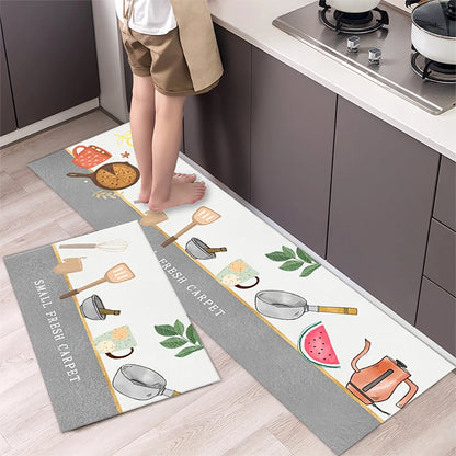 Cozy Non-Slip Kitchen Mat for Daily Comfort