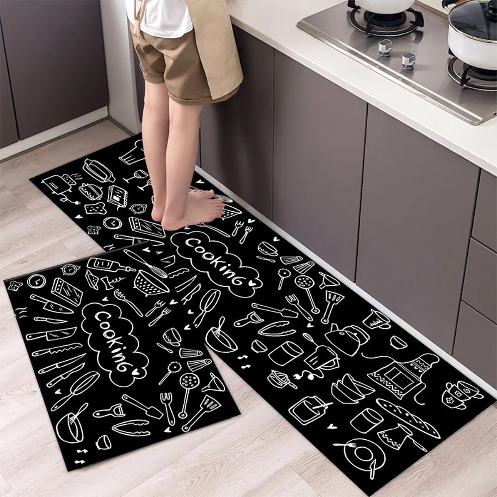 Cozy Non-Slip Kitchen Mat for Daily Comfort