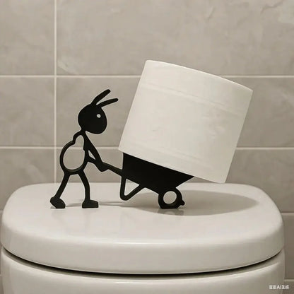 Funny Ant Toilet Roll Holder