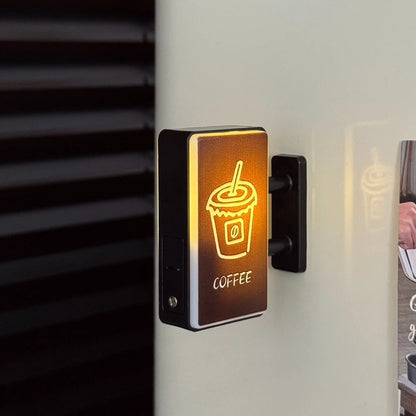 Mini Coffee Lightbox Magnet for Instant Smiles