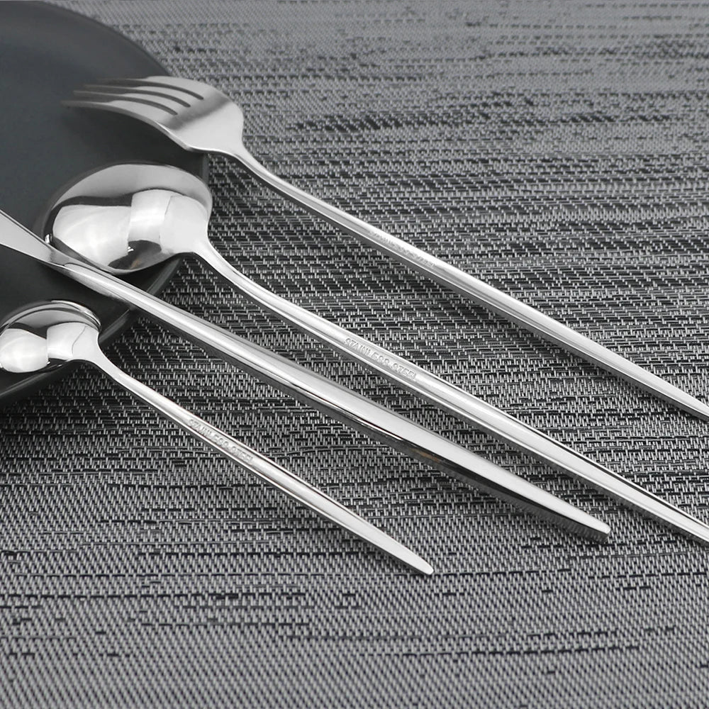 Premium Stainless Steel Cutlery Set for Modern Dining