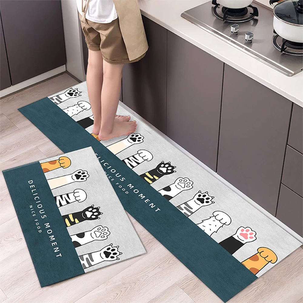Cozy Non-Slip Kitchen Mat for Daily Comfort