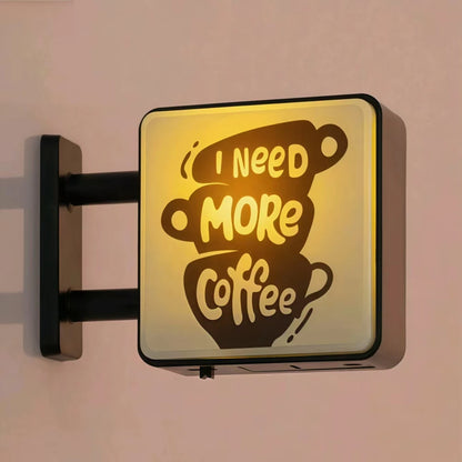 Mini Coffee Lightbox Magnet for Instant Smiles