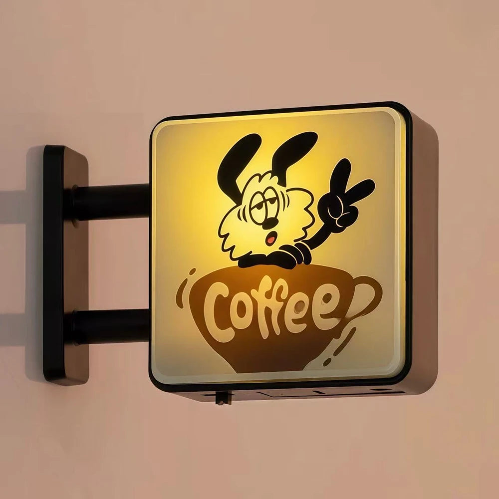 Mini Coffee Lightbox Magnet for Instant Smiles