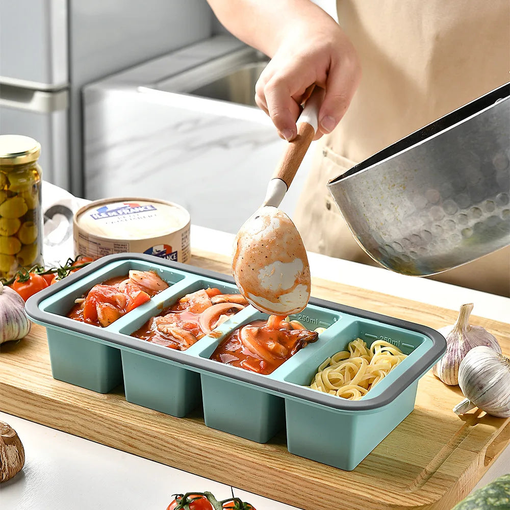 All-In-One Silicone Mold for Creative Cooking