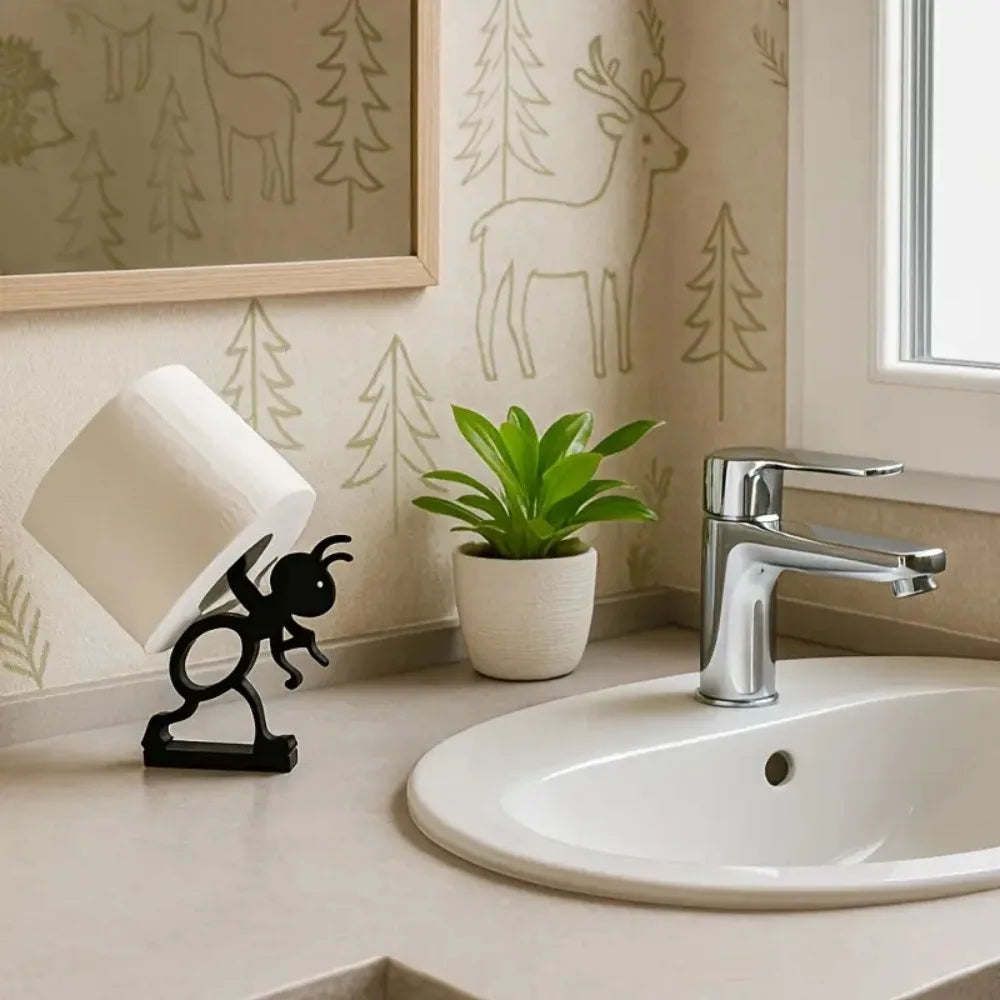 Funny Ant Toilet Roll Holder