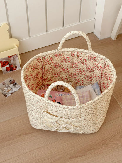 Stylish Floral Laundry Basket for Modern Homes