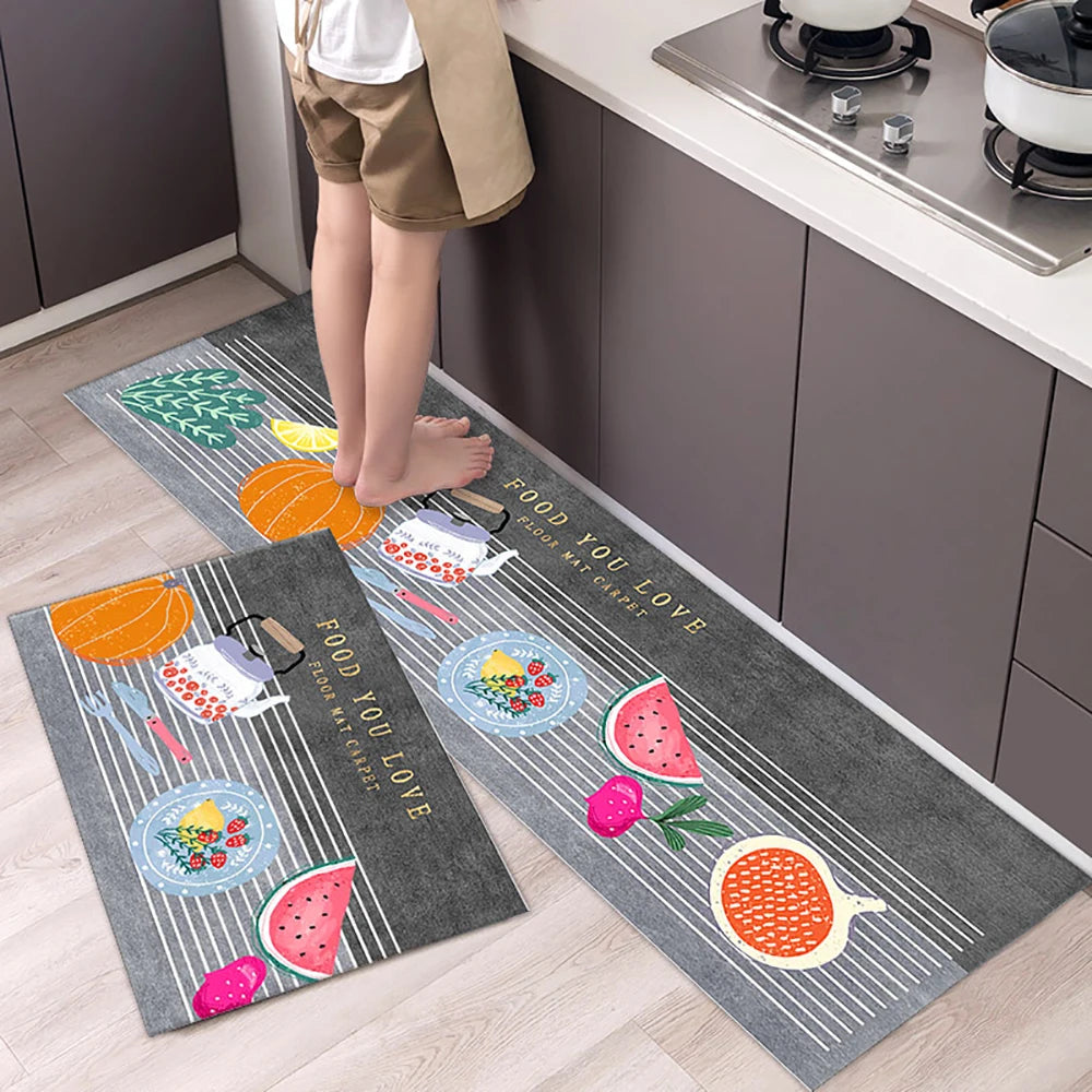 Cozy Non-Slip Kitchen Mat for Daily Comfort