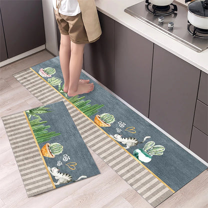 Cozy Non-Slip Kitchen Mat for Daily Comfort